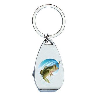 Bohemia Gifts Klíčenka s otvírákem pro rybáře - ryba