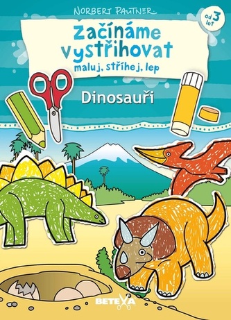Začíname vystrihovať - ​​Dinosaury