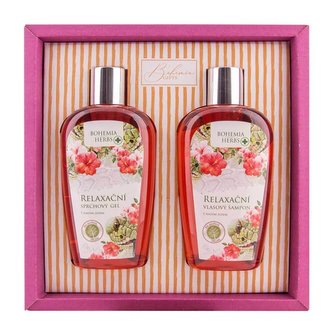 Bohemia Gifts Kosmetická sada - gel 250ml a šampon 250ml – hadí jed