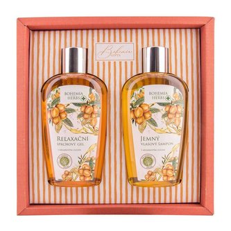 Bohemia Gifts Kosmetická sada arganový olej - sprchový gel 250 ml a šampon 250ml Bohemia Gifts Kosmetická sada arganový olej - sprchový gel 250 ml a šampon 250ml