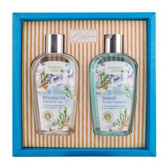 Bohemia Gifts Kosmetická sada - gel 250ml a šampon 250ml – Mrtvé moře
