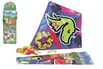 Drak létající Diamant plast 61x66cm asst 6 druhů