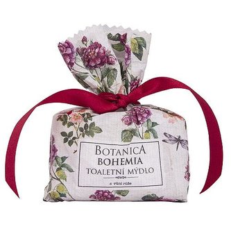 Bohemia Gifts Botanica ručně vyráběné tuhé mýdlo 100 g - růže