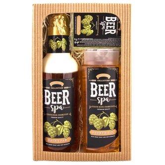 Bohemia Gifts Beer Spa pivní kosmetická sada – gel 250 ml, pěna 500 ml a mýdlo 70 g