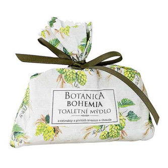 Bohemia Gifts Botanica pivní toaletní mýdlo 100 g - chmel a obilí