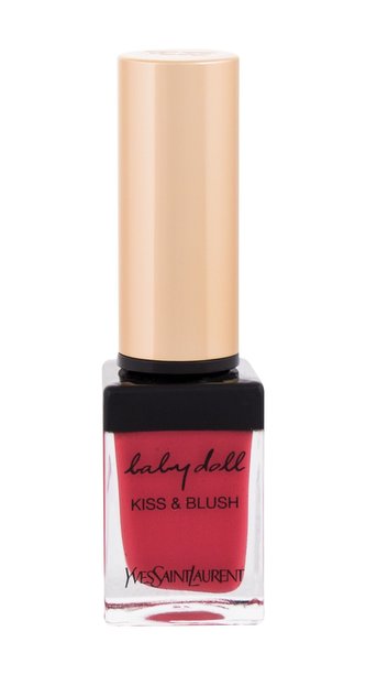 Yves Saint Laurent Baby Doll Rtěnka Kiss & Blush 10 ml 5 Rouge Effrontée pro ženy