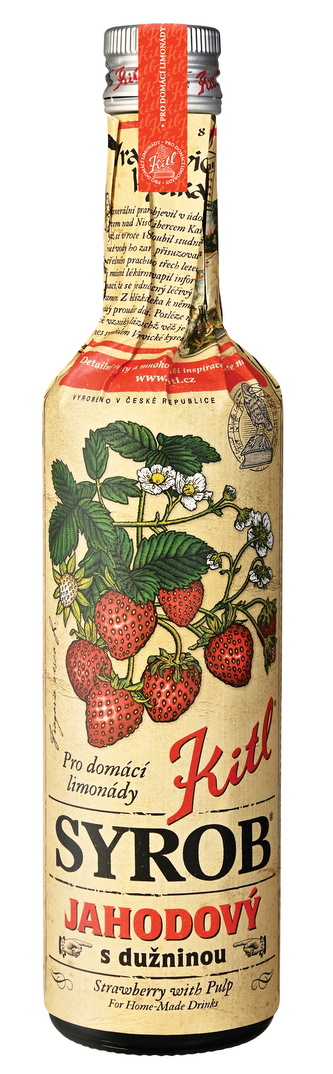 Kitl Kitl Syrob Jahodový s dužinou 500 ml