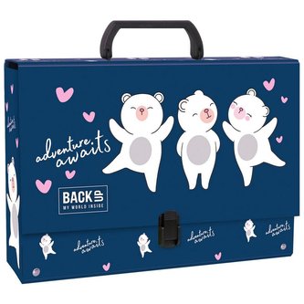 Teczka z rączką gruba BackUp 4 A 14 DERFORM