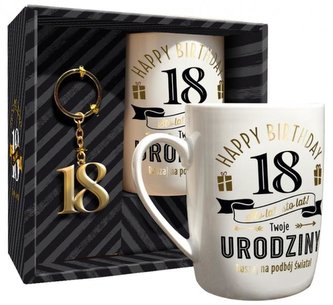 Zestaw 100 lat kubek + brelok 18
