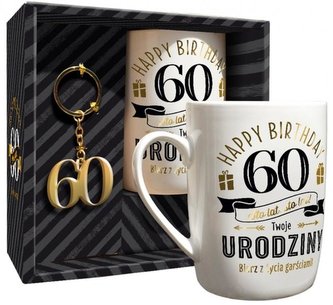 Zestaw 100 lat kubek + brelok 60