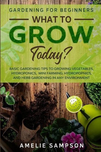 Gardening For Beginners: WHAT TO GROW TODAY? - Basic Gardening Tips To Growing Vegetables, Hydroponics, Mini Farming, Hydropopni