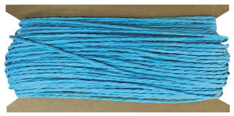 Provázek papírový modrý 30 m