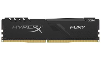 KINGSTON HyperX FURY 8GB DDR4 2666MHz / DIMM / CL16 / černá