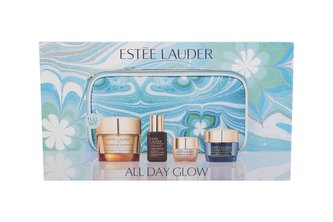 Estée Lauder All Day Glow denní pleťový krém Revitalizing Supreme+ Cell Power Cream 50 ml + noční sérum Advanced Night Repair Synchronized Multi-Recovery Complex 15 ml + oční balzám Revitalizing Supreme+ Cell Power Eye Balm 5 ml + noční pleťový krém Revit