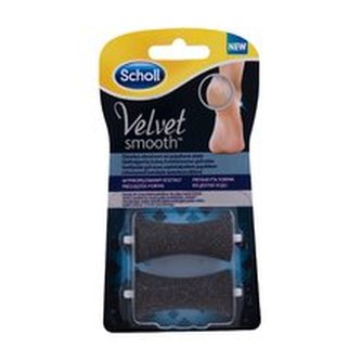 Scholl Velvet Smooth Pedikúra Cracked Heel Roller 2 ks pro ženy