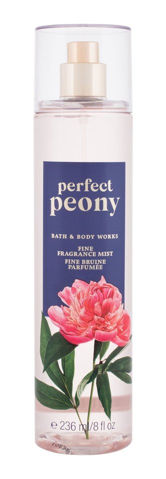 Bath & Body Works Perfect Peony Telový sprej 236 ml pre ženy