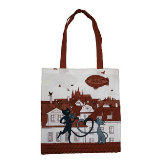 Látková taška, Kočky v městě, Praha