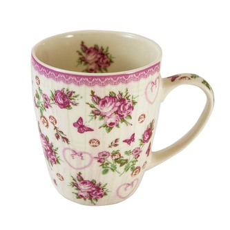 Hrnek porc. 340 ml, růže