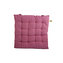 Podsedák prošívaný 40*40 cm, růžový