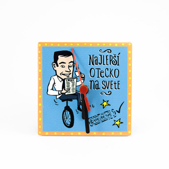 Hodiny ker. 11 cm, najlepší otecko