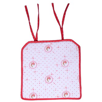 Home Elements podsedák bavlna Červené bodky 40x40 cm