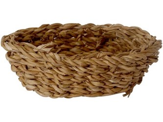 košík oválný malý 20x14x6cm mořská tráva