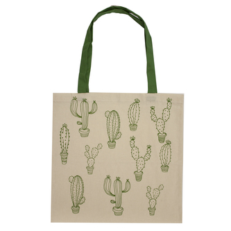 Bavlněná taška, kaktusy