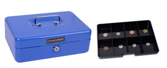 Kovová pokladňa CONCORDE 33, modrá