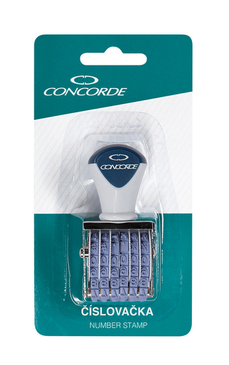Číslovačka CONCORDE č. 4/6, blistr