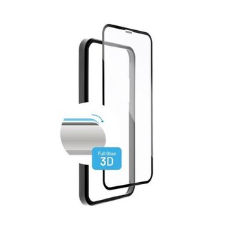 Tvrzené sklo FIXED 3D Full-Cover s aplikátorem pro Apple iPhone 12 Pro Max, ochranné černé