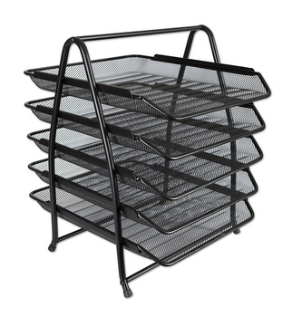 Kovový päťbox CONCORDE, čierny