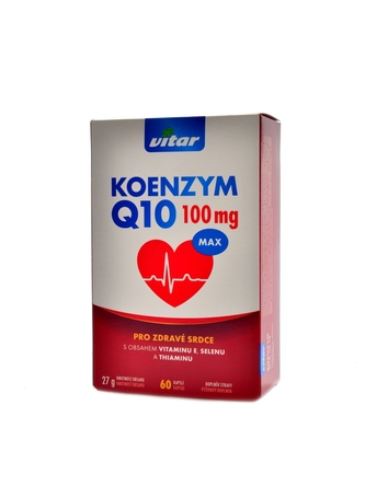 Vitar - Vitar Koenzym Q10 100mg + vitamin E + selen