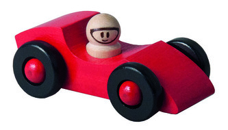 Auto dřevo 8cm, 4 druhy, v krabičce - 1 kus