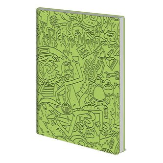 Zápisník Rick and Morty - Portal Dash (flexi desky)