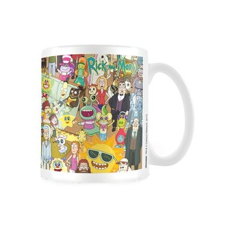 Hrnček Rick and Morty - Postavy