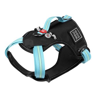 Postroj bezpečnostní Waudog Safety Fastex modrý M
