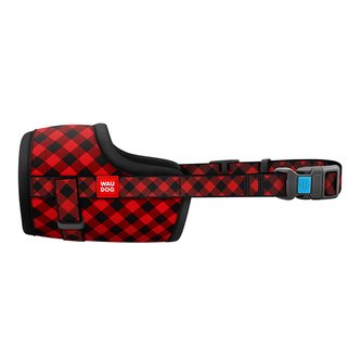 Náhubek fixační Waudog Červená kostka č. 1 (14-20cm)