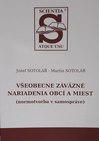 Všeobecne záväzné nariadenia obcí a miest (normotvorba obce)