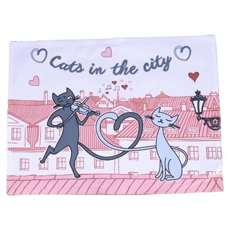 Home elements prostírání Kočky ve městě 33x45 cm