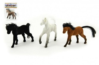 Kůň fliška 10cm, 3 druhy (1ks v sáčku)