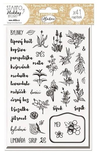 Pečiatky Stampo Hobby - Bylinky