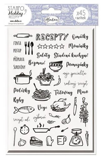 Pečiatky Stampo Hobby - Moje recepty