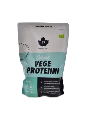 Puhdistamo - Optimal Vegan Protein BIO 600g - čokoláda