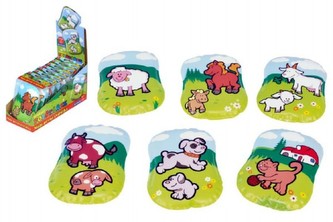 Polštářek Moje první zvířátka pískací 12x9x2cm; výběr ze 6 druhů