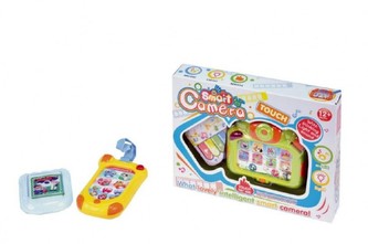 Fotoaparát/Telefon-Mobil plast na baterie 3xAG13 se zvukem se světlem asst 2 druhy v krab. od 12 měs