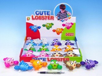 Rak na klíček plast 9cm; 6 barev  od 18 měsíců - 1 kus