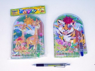 Pinball Tivoli zvířátka 13x21cm; 4 druhy v sáčku - 1 kus