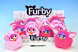 Furby plyš růžový 14cm, 2 druhy  od 10 měsíců - 1 kus