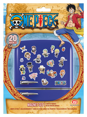 Sada magnetek One Piece - Chibi (20 ks)
