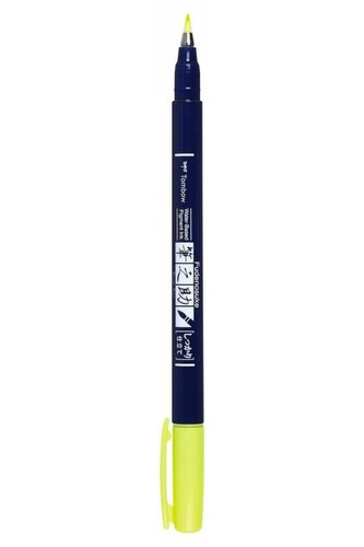 Tombow Štětcový fix Fudenosuke - neon yellow